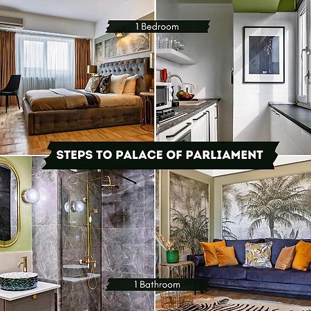 Designer Flat For 4, Heart Of Bucharest, Kitchen Villa Eksteriør bilde