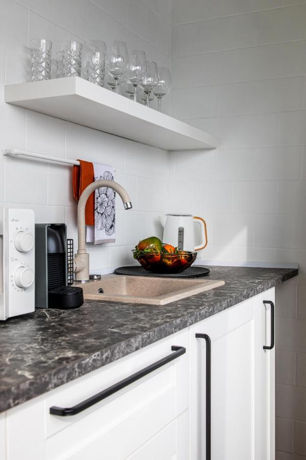 Designer Flat For 4, Heart Of Bucharest, Kitchen Villa Eksteriør bilde